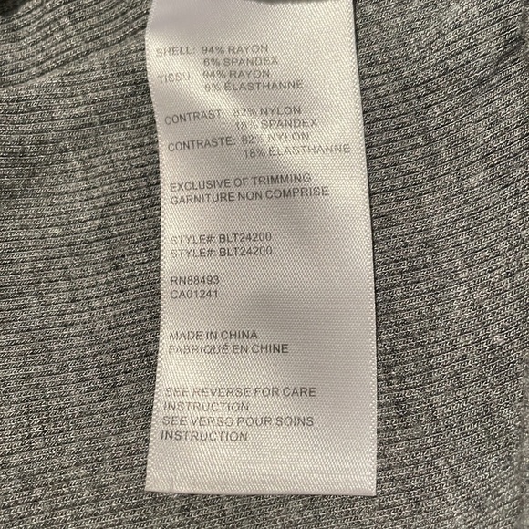 Blanc Noir | mesh shoulder, long sleeved crop top - Picture 6 of 12